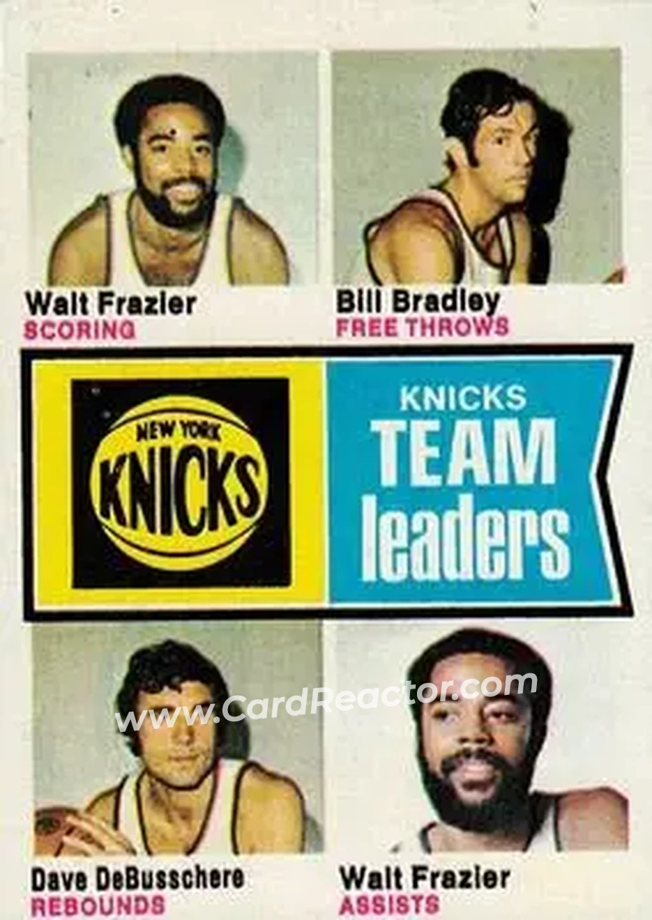 1974-75 Topps #93 - Card #93 - New York Knicks - Front