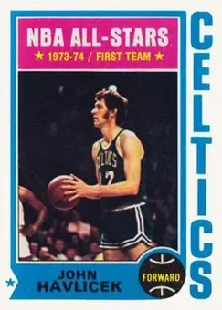 1974-75 Topps #100 - John Havlicek - Boston Celtics