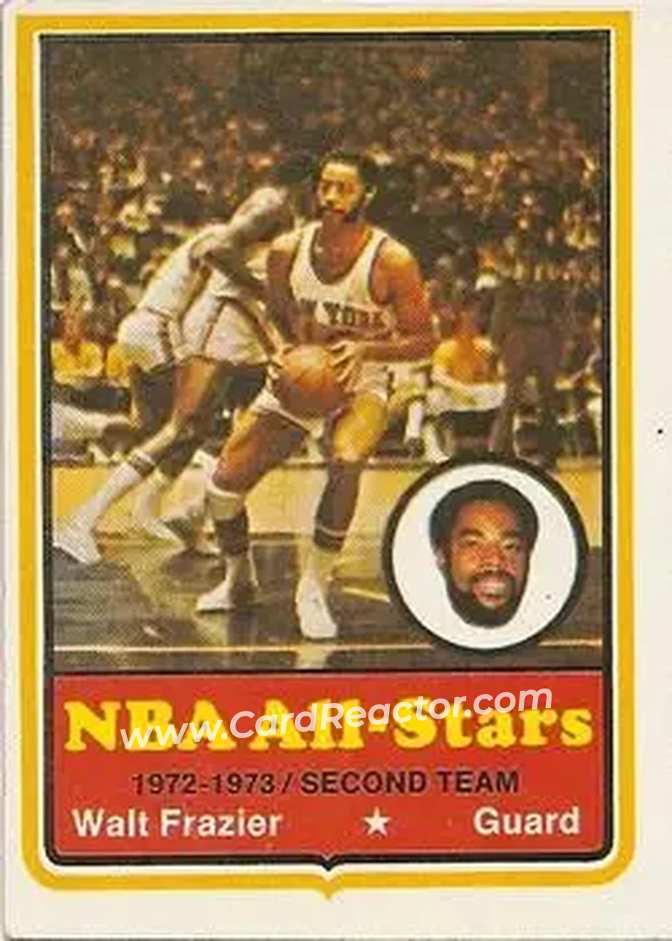 1973-74 Topps #10 - Walt Frazier - New York Knicks - Front