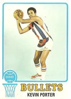 1973-74 Topps #53 - Kevin Porter - Capital Bullets