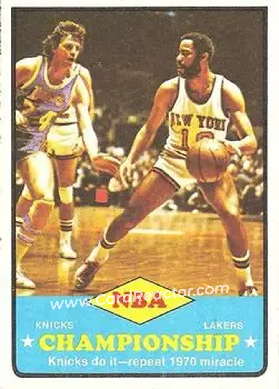 1973-74 Topps #68 - Card #68 - Front