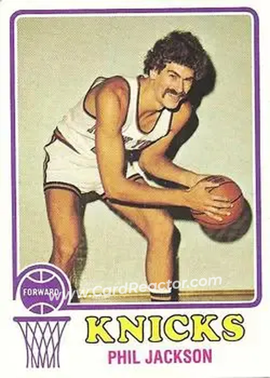 1973-74 Topps #71 - Phil Jackson - New York Knicks - Front