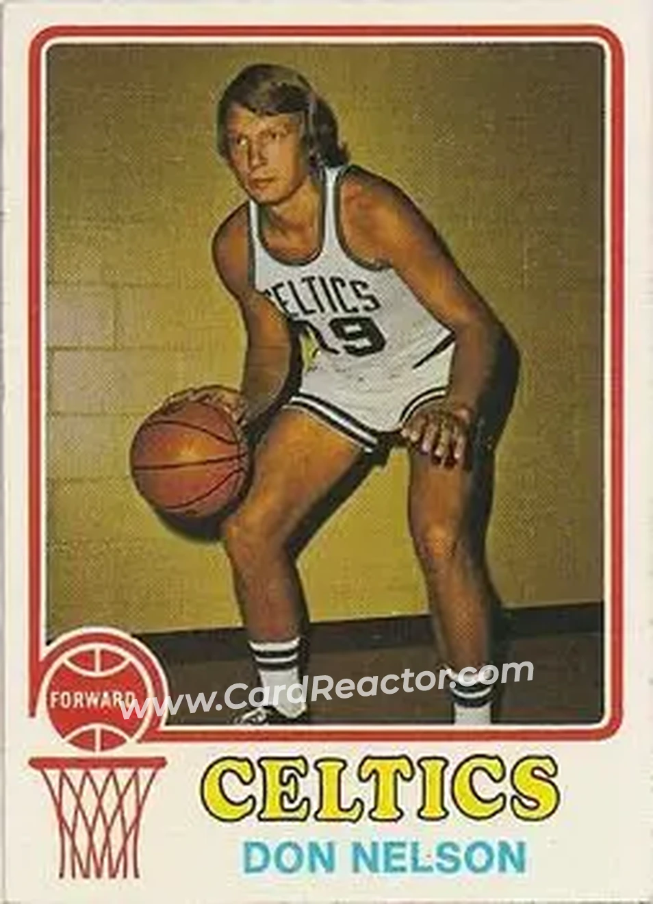1973-74 Topps #78 - Don Nelson - Boston Celtics - Front