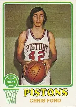 1973-74 Topps #79 - Chris Ford - Detroit Pistons