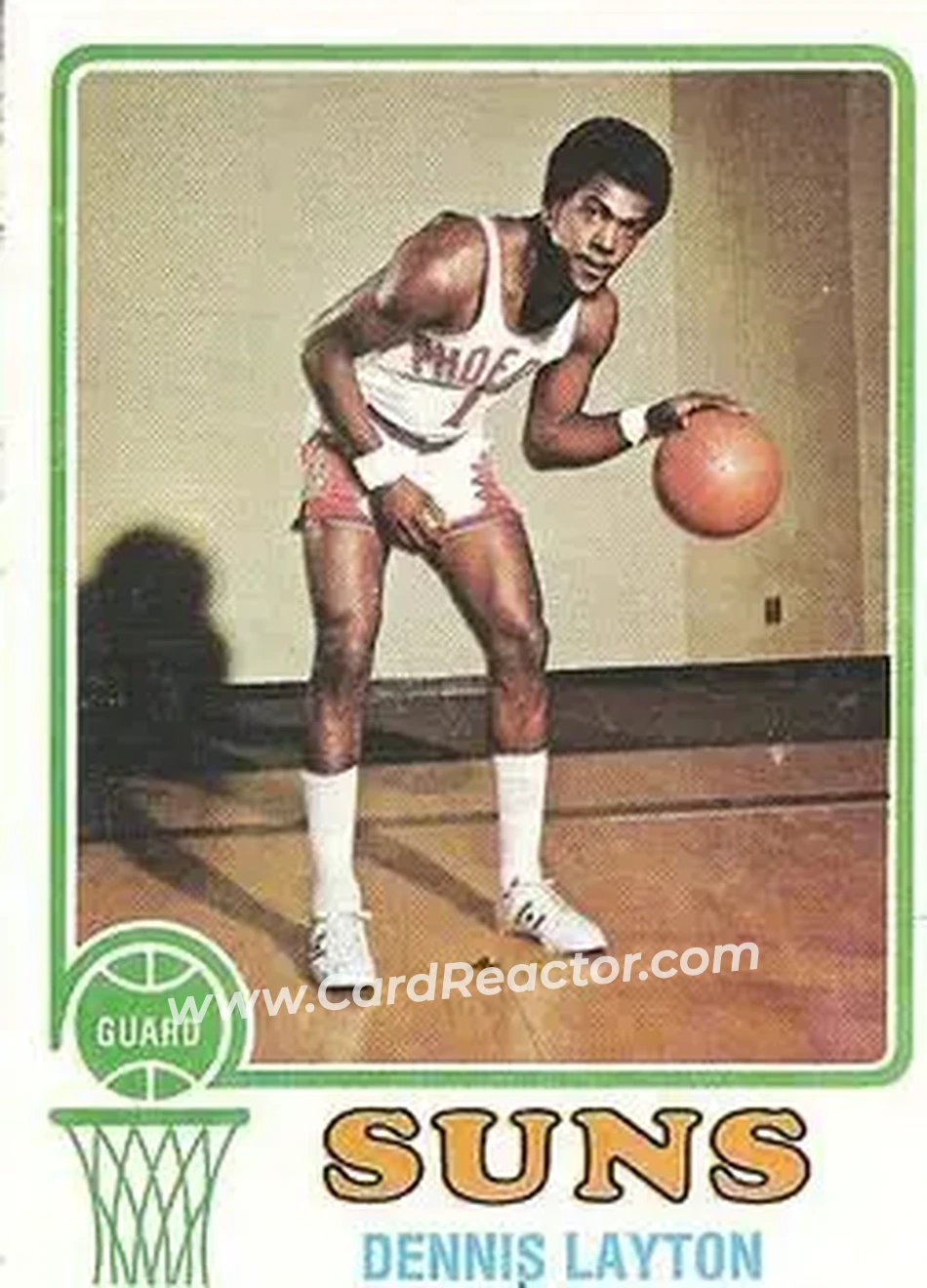 1973-74 Topps #81 - Dennis Layton - Phoenix Suns - Front
