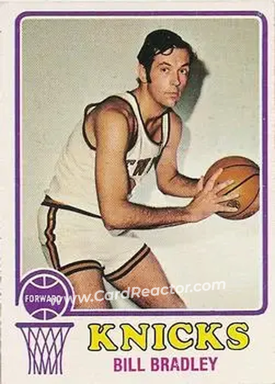 1973-74 Topps #82 - Bill Bradley - New York Knicks - Front