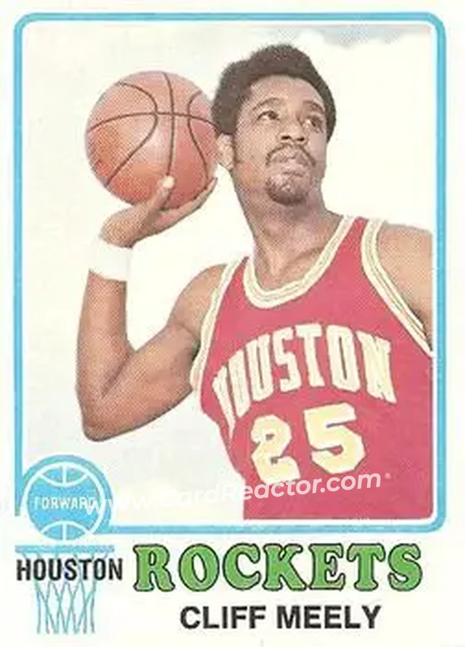 1973-74 Topps #84 - Cliff Meely - Houston Rockets - Front