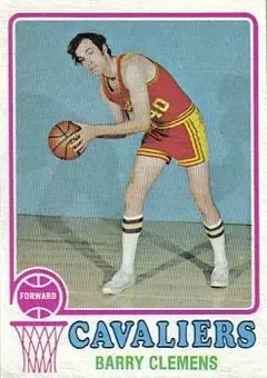1973-74 Topps #92 - Barry Clemens - Cleveland Cavaliers