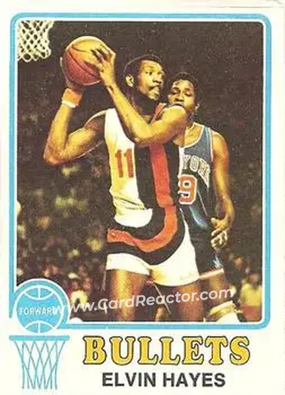 1973-74 Topps #95 - Elvin Hayes - Capital Bullets - Front