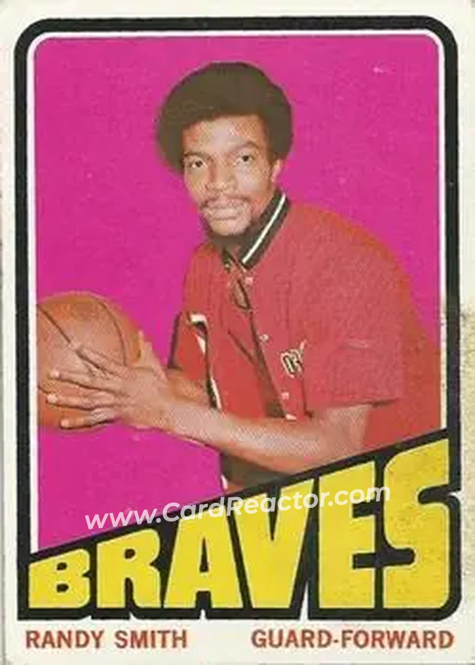 1972-73 Topps #8 - Randy Smith - Buffalo Braves - Front 1972-73 Topps #8 - Randy Smith - Buffalo Braves - Front