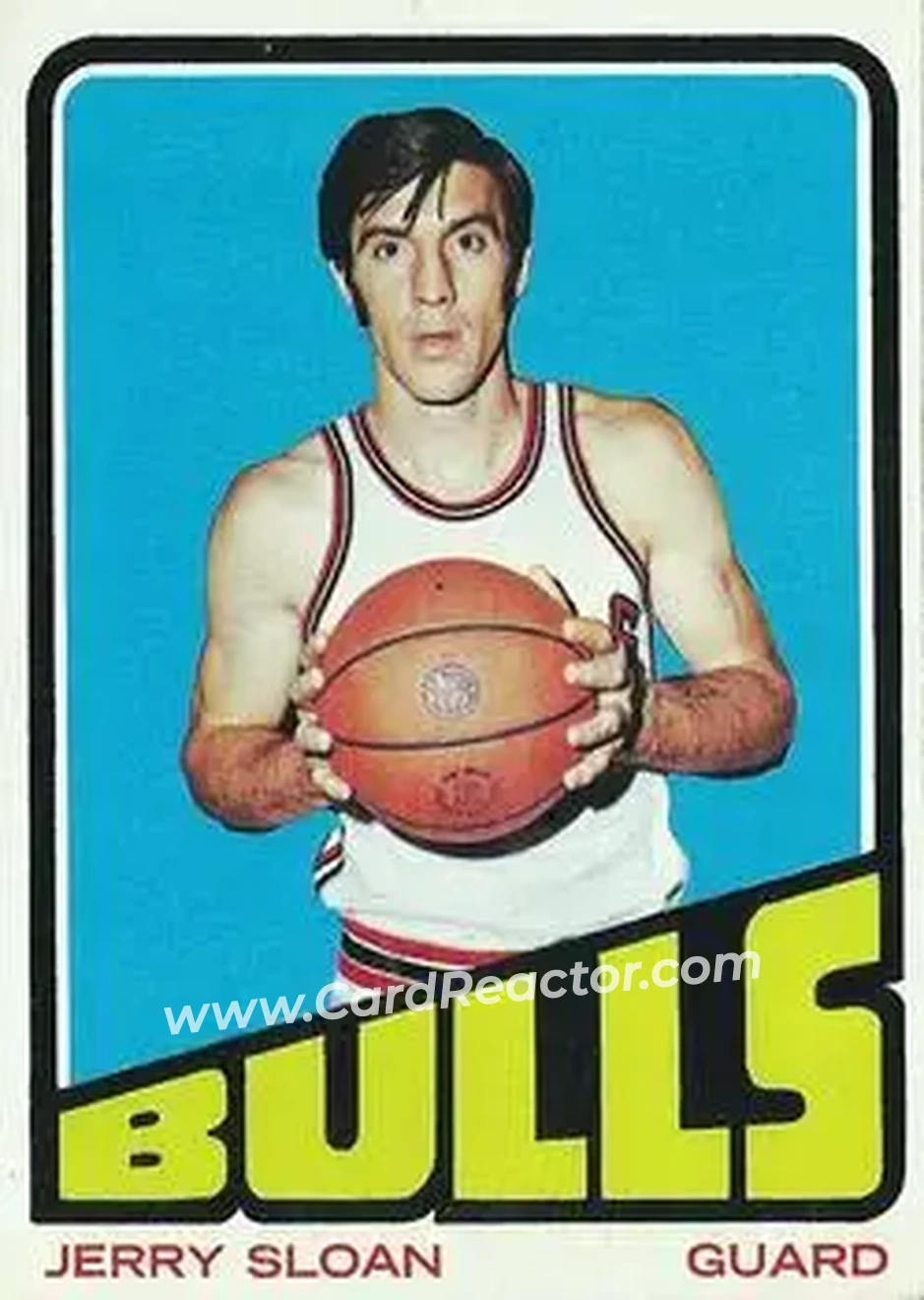 1972-73 Topps #11 - Jerry Sloan - Chicago Bulls - Front
