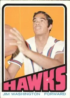 1972-73 Topps #22 Jim Washington