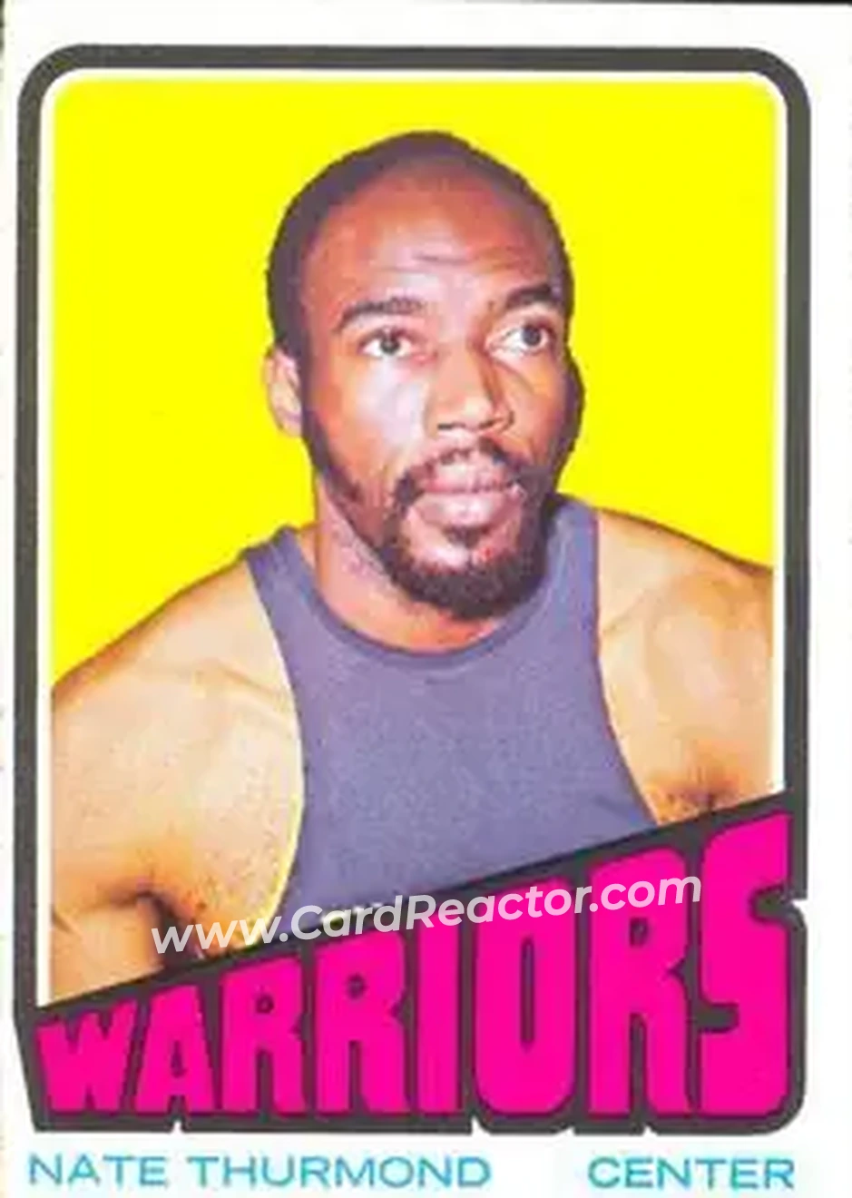 1972-73 Topps #28 - Nate Thurmond - Golden State Warriors - Front