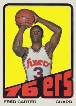 1972-73 Topps #29 - Fred Carter - Philadelphia 76ers