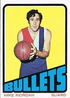 1972-73 Topps #37 - Mike Riordan - Baltimore Bullets