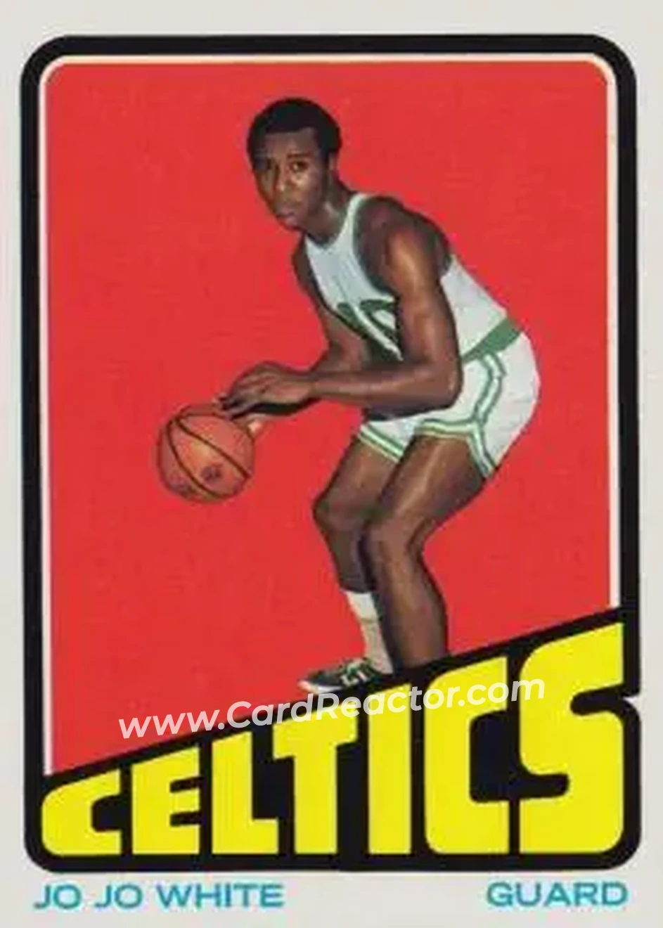 1972-73 Topps #45 - Jo Jo White - Boston Celtics - Front
