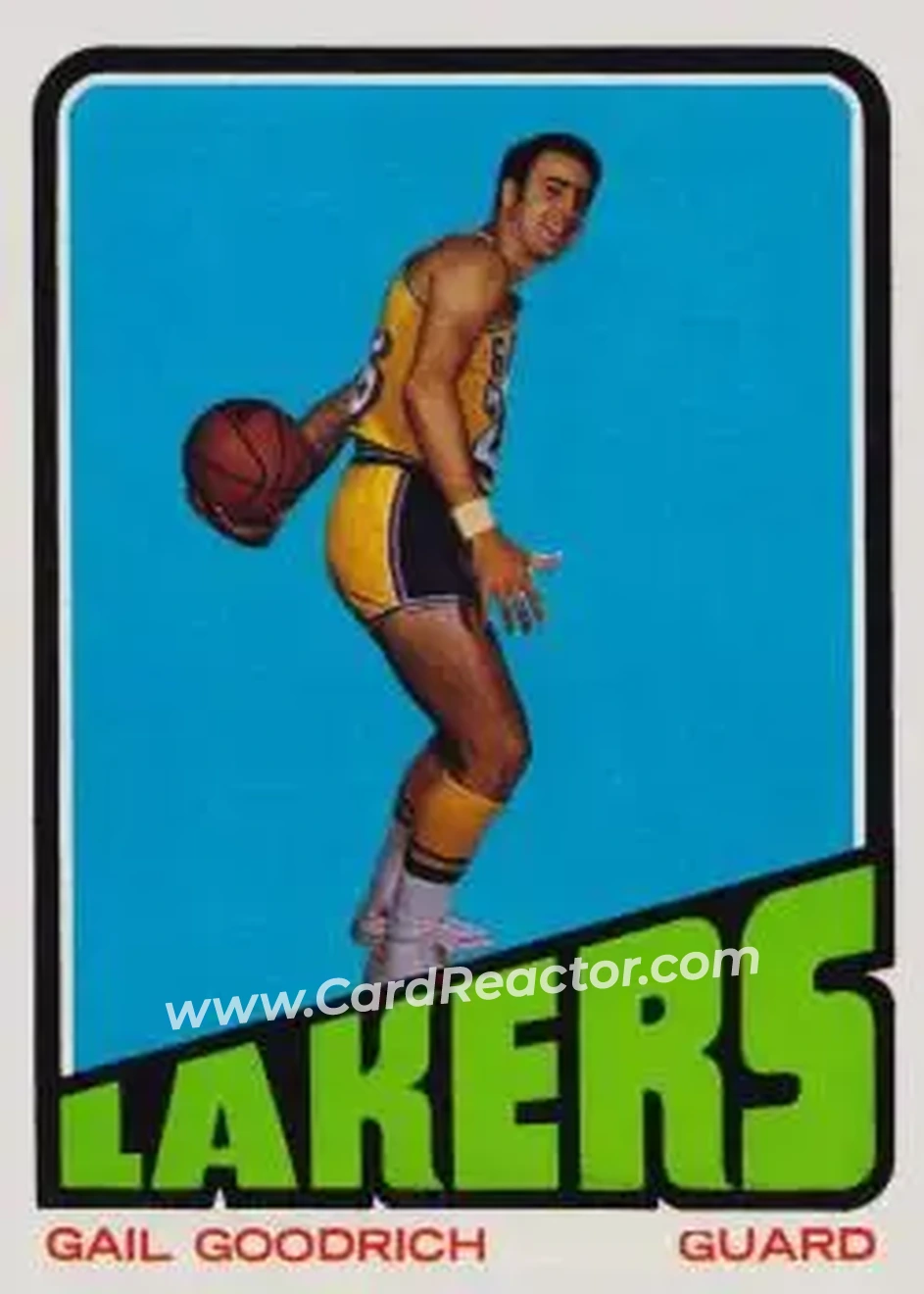 1972-73 Topps #50 - Gail Goodrich - Los Angeles Lakers - Front