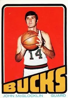 1972-73 Topps #54 - Jon McGlocklin - Milwaukee Bucks