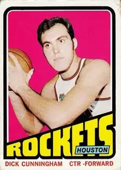 1972-73 Topps #62 - Dick Cunningham - Houston Rockets