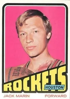 1972-73 Topps #70 - Jack Marin - Houston Rockets
