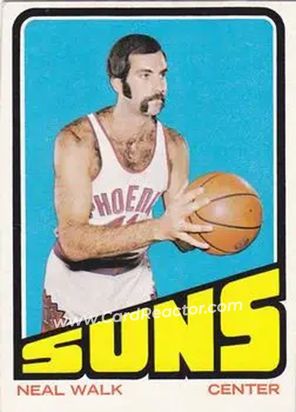 1972-73 Topps #82 - Neal Walk - Phoenix Suns - Front