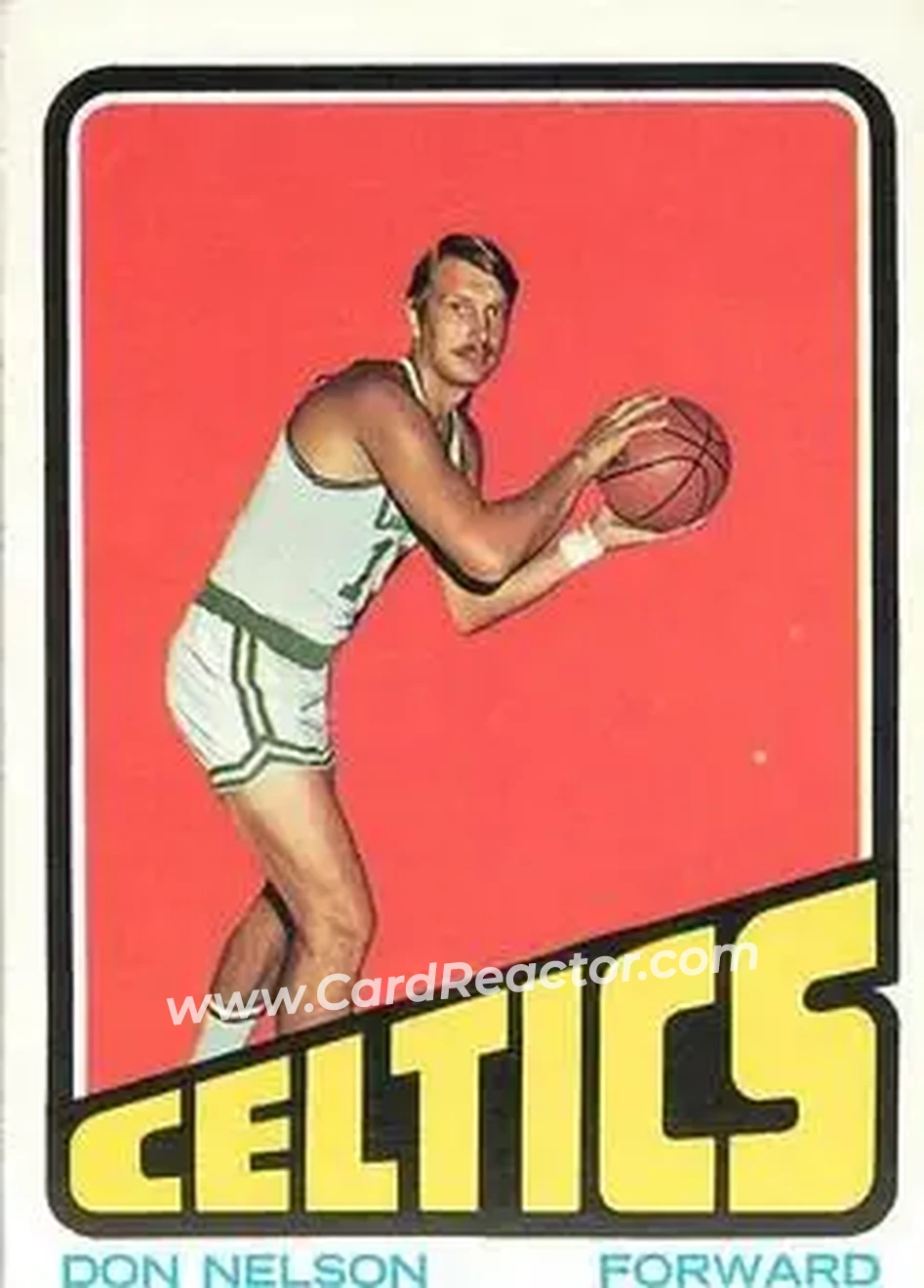 1972-73 Topps #92 - Don Nelson - Boston Celtics - Front
