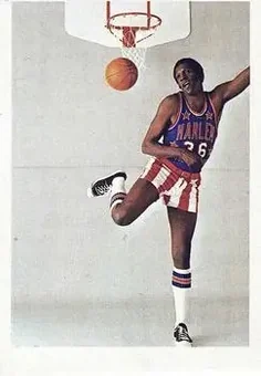 1971 Fleer Harlem Globetrotters #9 - Meadowlark Lemon - Harlem Globetrotters