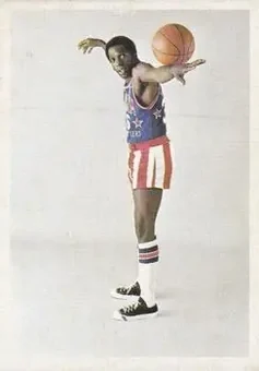 1971 Fleer Harlem Globetrotters #10 - Meadowlark Lemon - Harlem Globetrotters