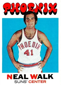 1971-72 Topps #9 - Neal Walk - Phoenix Suns