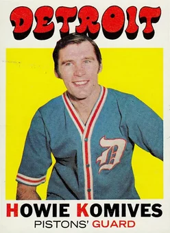 1971-72 Topps #53 - Howie Komives - Detroit Pistons