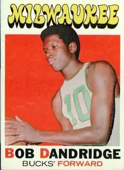 1971-72 Topps #59 - Bob Dandridge - Milwaukee Bucks