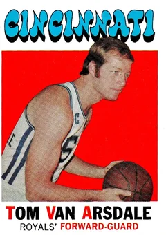 1971-72 Topps #75 - Tom Van Arsdale - Cincinnati Royals
