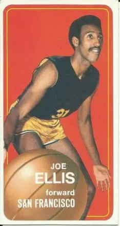1970-71 Topps #28 - Joe Ellis - San Francisco Warriors
