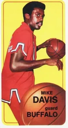 1970-71 Topps #29 - Mike Davis - Buffalo Braves