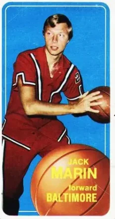 1970-71 Topps #36 - Jack Marin - Baltimore Bullets