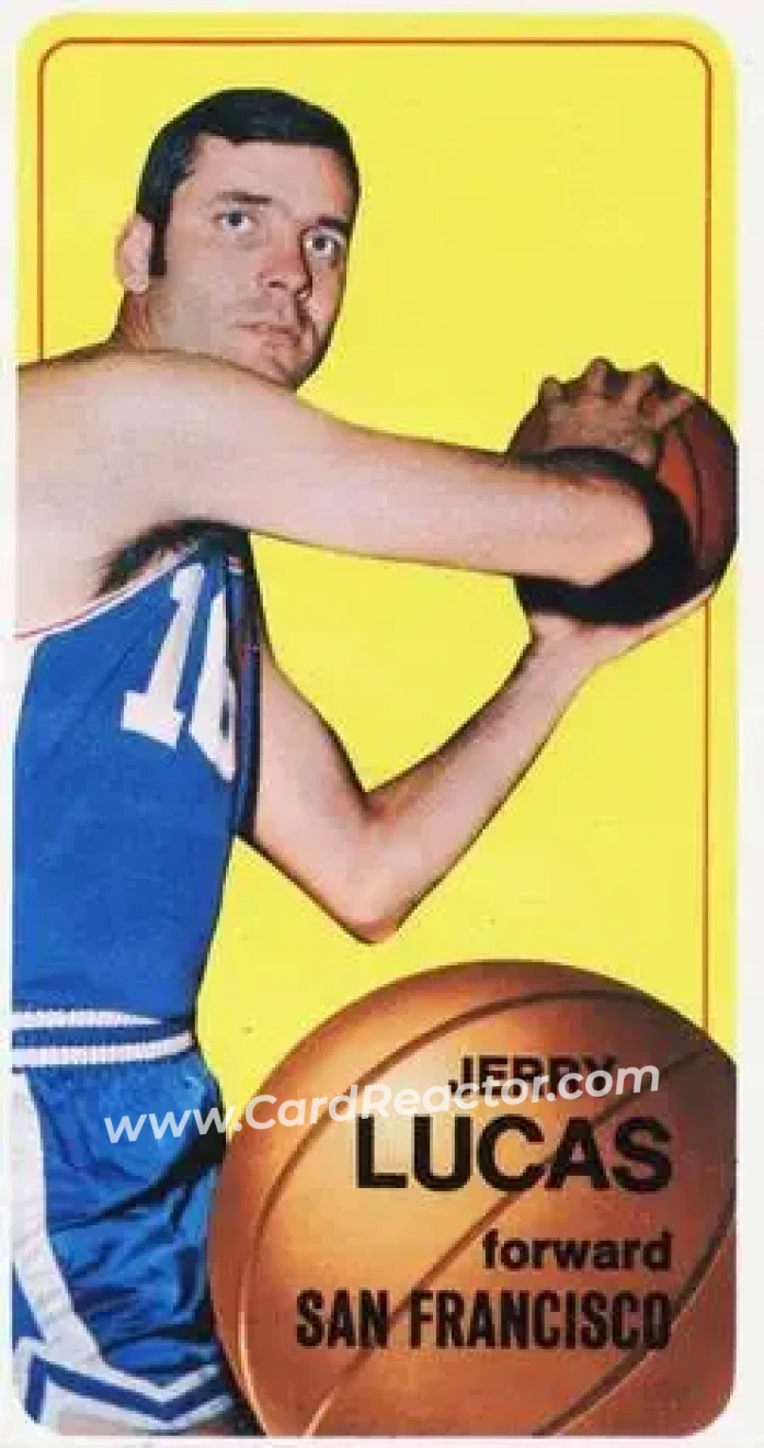 1970-71 Topps #46 - Jerry Lucas - San Francisco Warriors - Front