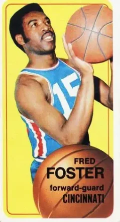1970-71 Topps #53 - Fred Foster - Cincinnati Royals