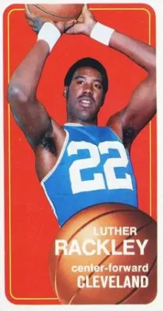1970-71 Topps #61 - Luther Rackley - Cleveland Cavaliers