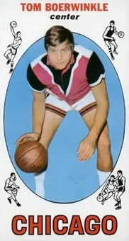 1969-70 Topps #7 - Tom Boerwinkle - Chicago Bulls