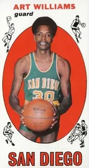 1969-70 Topps #96 - Art Williams - San Diego Rockets