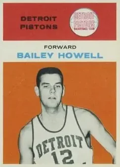 1961-62 Fleer #20 - Bailey Howell - Detroit Pistons