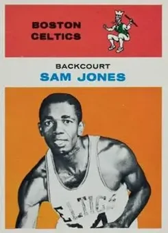 1961-62 Fleer #23 Sam Jones