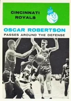 1961-62 Fleer #61 Oscar Robertson