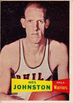 1957-58 Topps #3 - Neil Johnston