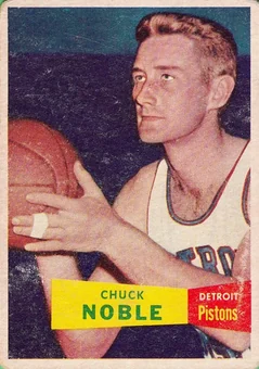 1957-58 Topps #11 - Chuck Noble