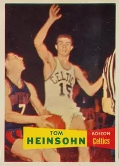 1957-58 Topps #19 - Tom Heinsohn