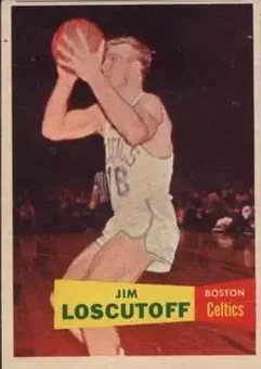 1957-58 Topps #39 - Jim Loscutoff - Boston Celtics