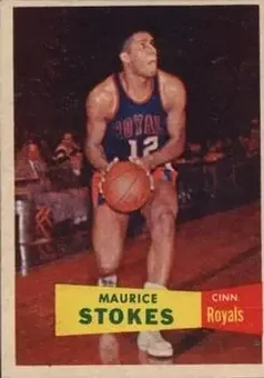 1957-58 Topps #42 - Maurice Stokes - Cincinnati Royals