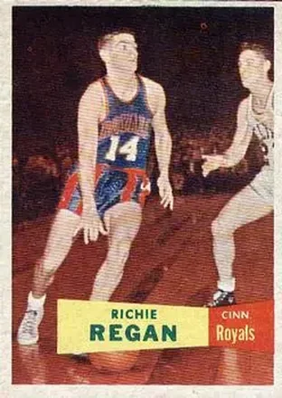 1957-58 Topps #50 - Richie Regan - Cincinnati Royals