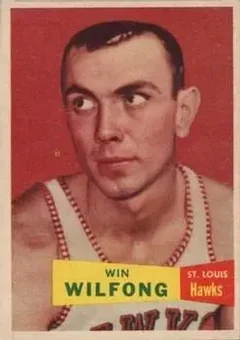 1957-58 Topps #65 - Win Wilfong - St. Louis Hawks